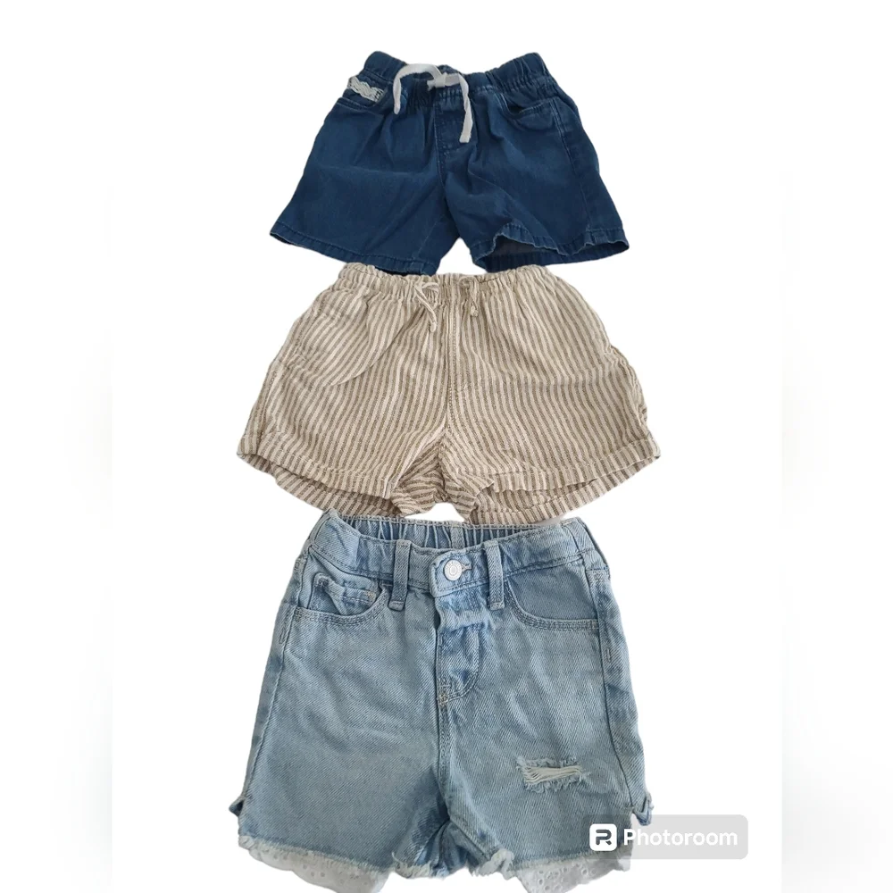 Girls Toddler Bundle Shorts Old Navy and Carter's Size 2T